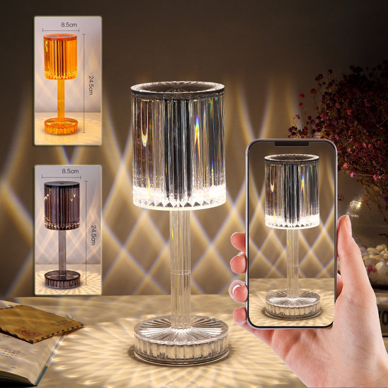 Crystal LED Table Lamp – Romantic Diamond Light for Home Decor - My Store