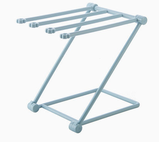 Foldable Dishcloth Shelf Kitchen Accessories Gadget Organizer - My Store