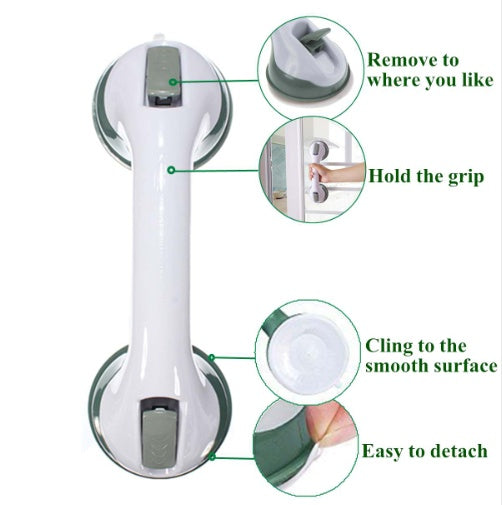Bathroom Handrail Suction Cup Type Anti-skid Handrail Suction Cup Handrail - My Store