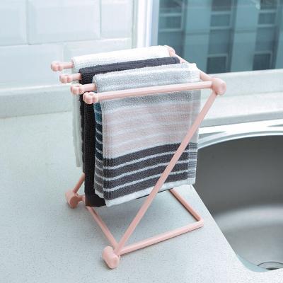 Foldable Dishcloth Shelf Kitchen Accessories Gadget Organizer - My Store