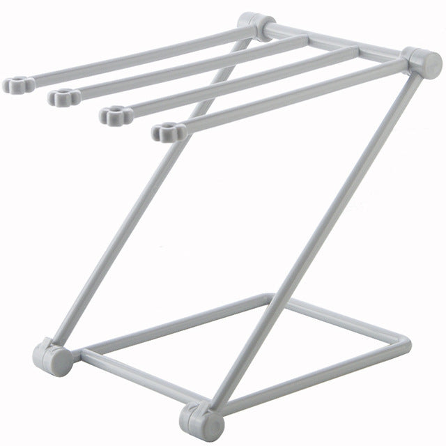 Foldable Dishcloth Shelf Kitchen Accessories Gadget Organizer - My Store