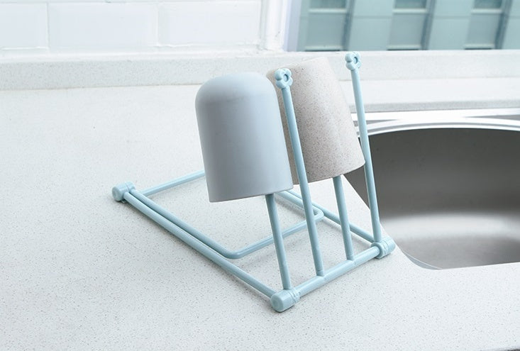 Foldable Dishcloth Shelf Kitchen Accessories Gadget Organizer - My Store