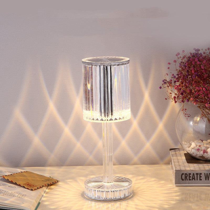 Crystal LED Table Lamp – Romantic Diamond Light for Home Decor - My Store