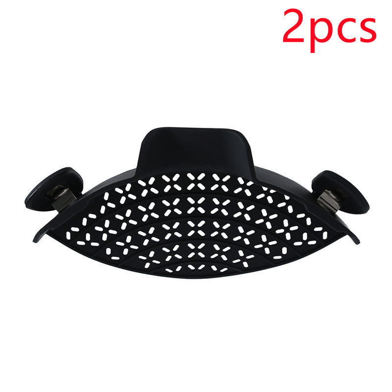 Kitchen Gadgets Silicone Pot Side Drain Stopper - My Store