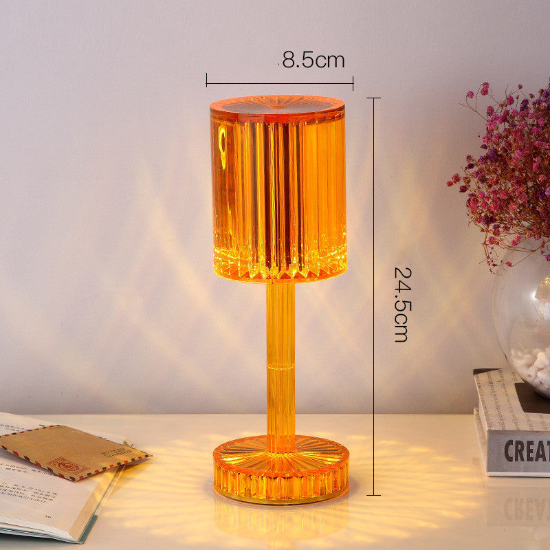 Crystal LED Table Lamp – Romantic Diamond Light for Home Decor - My Store