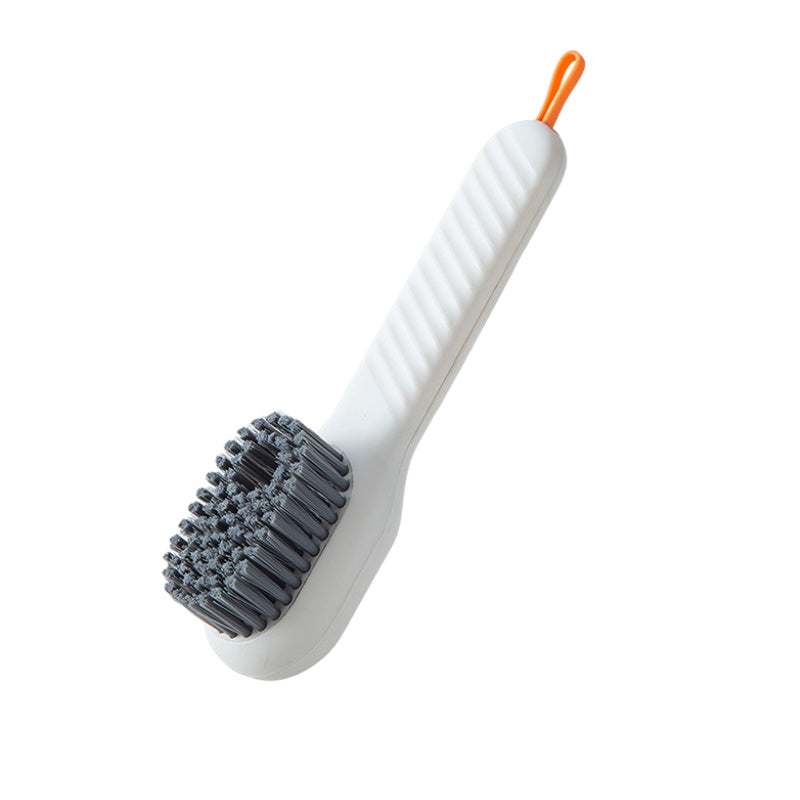 Automatic shoe cleaning brush with liquid dispenser and soft bristles. - My Store