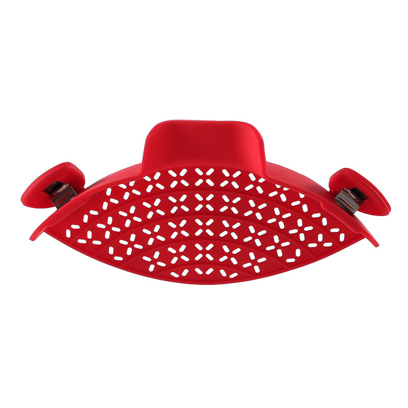 Kitchen Gadgets Silicone Pot Side Drain Stopper - My Store