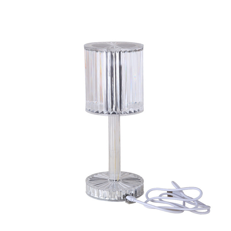 Crystal LED Table Lamp – Romantic Diamond Light for Home Decor - My Store