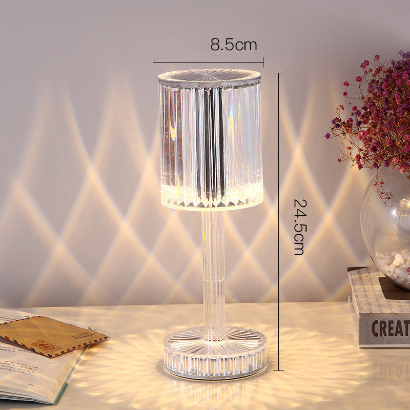 Crystal LED Table Lamp – Romantic Diamond Light for Home Decor - My Store