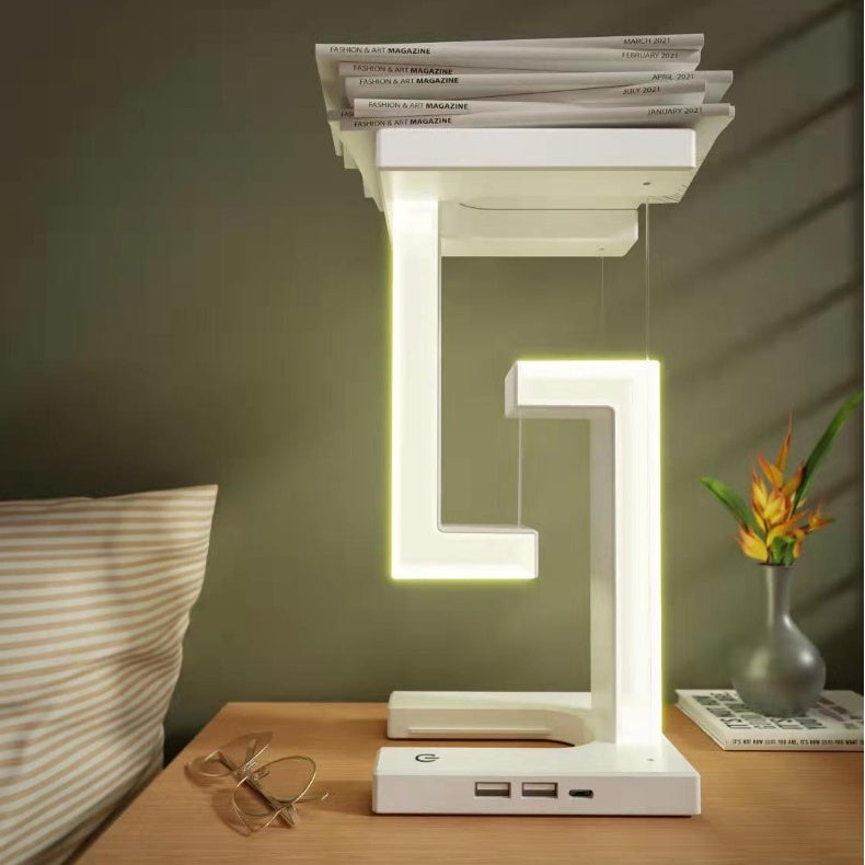 Floating Wireless Charging Lamp – Creative Suspended Light for Bedrooms - My Store