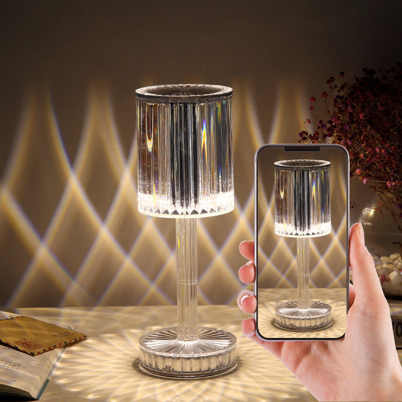 Crystal LED Table Lamp – Romantic Diamond Light for Home Decor - My Store
