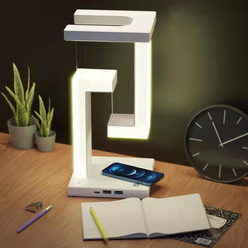 Floating Wireless Charging Lamp – Creative Suspended Light for Bedrooms - My Store