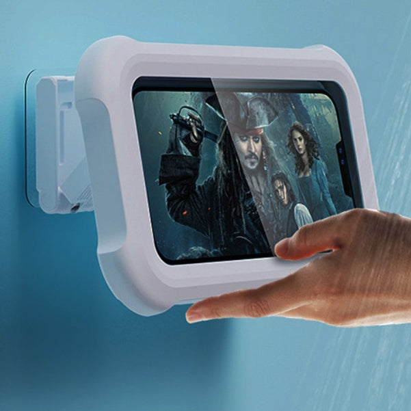 The Waterproof Box Of Bathroom Mobile Phone Rack Is Hung On The Wall - My Store