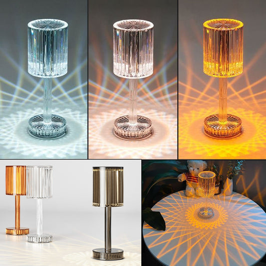 Crystal LED Table Lamp – Romantic Diamond Light for Home Decor - My Store