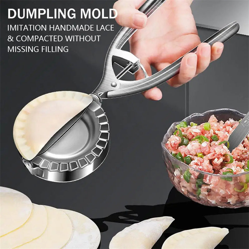 Stainless Steel Dumpling Mold Press Tool for Home Baking - My Store