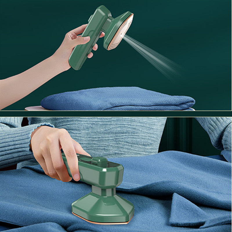 Portable handheld steam iron for quick, efficient wet/dry ironing. - My Store