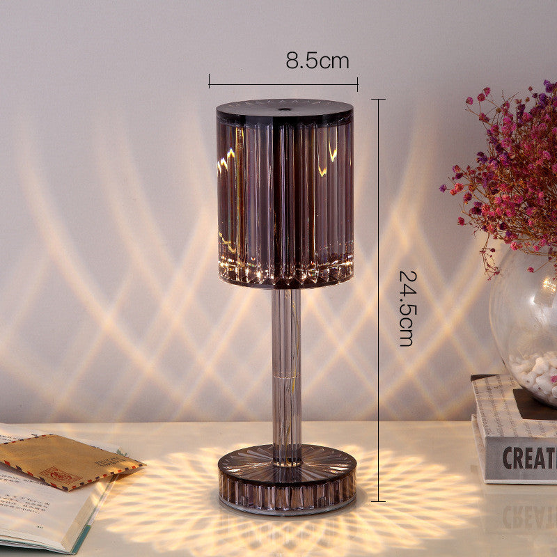 Crystal LED Table Lamp – Romantic Diamond Light for Home Decor - My Store